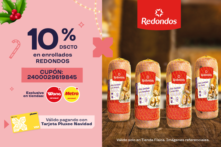 10% DSCTO ENROLLADOS  CUPÓN: 2400029619845